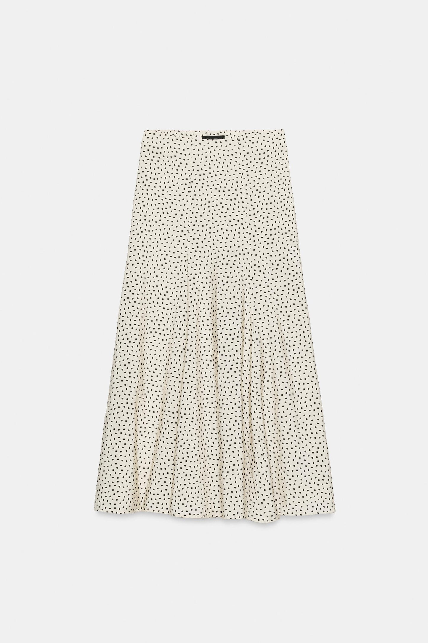Falda Midi Fluida Lunares